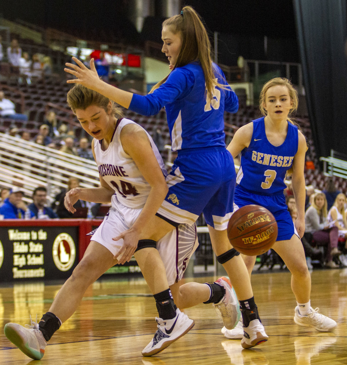 Shoshone vs Genesee girls championship